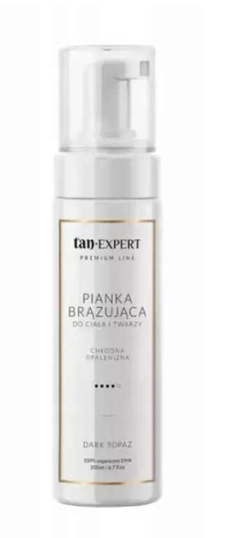 TanExpert Tmavá pěna na samoopálení pro tmavší pleť 200 Ml