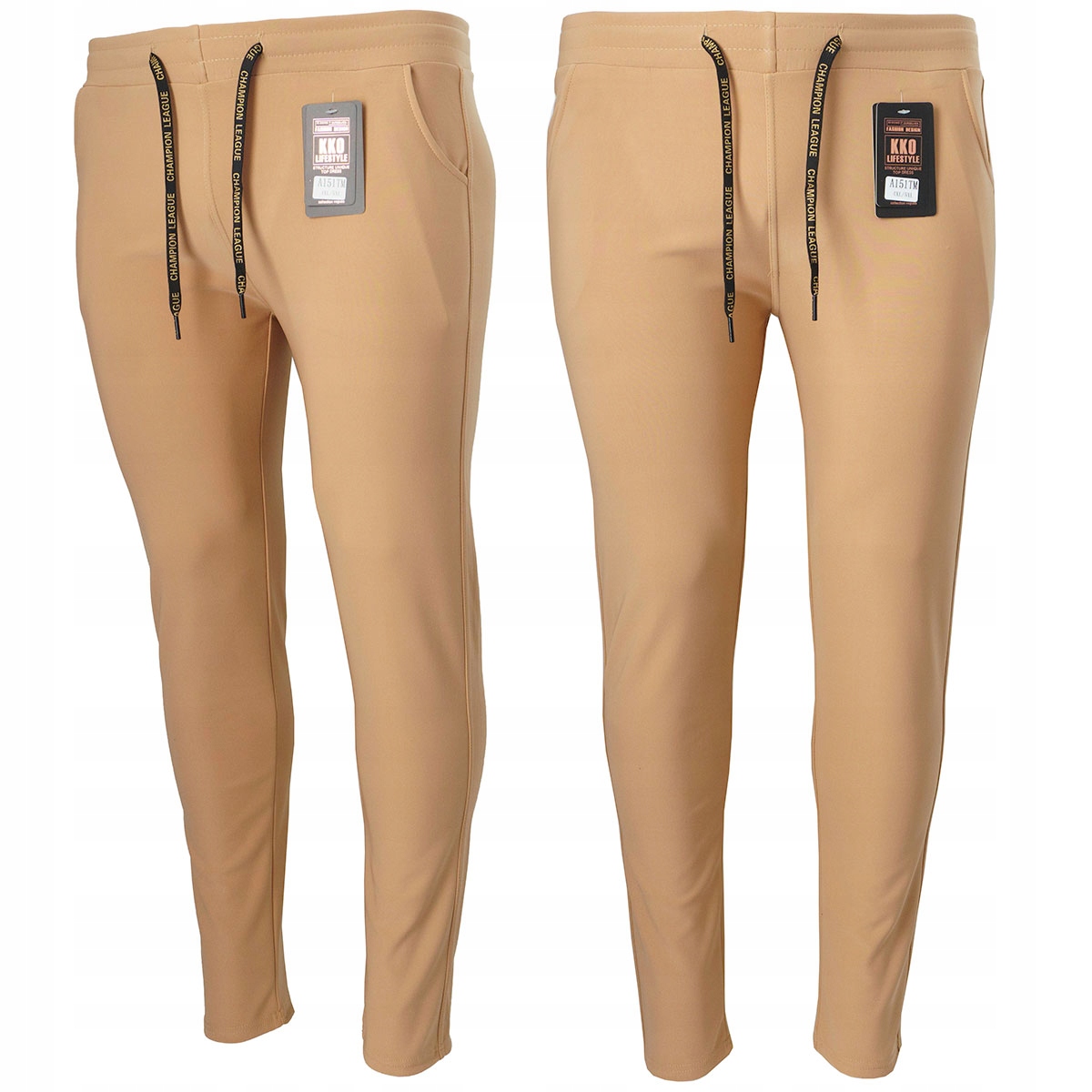 

Spodnie damskie rurki bryczesy Duże rozmiary 44/46