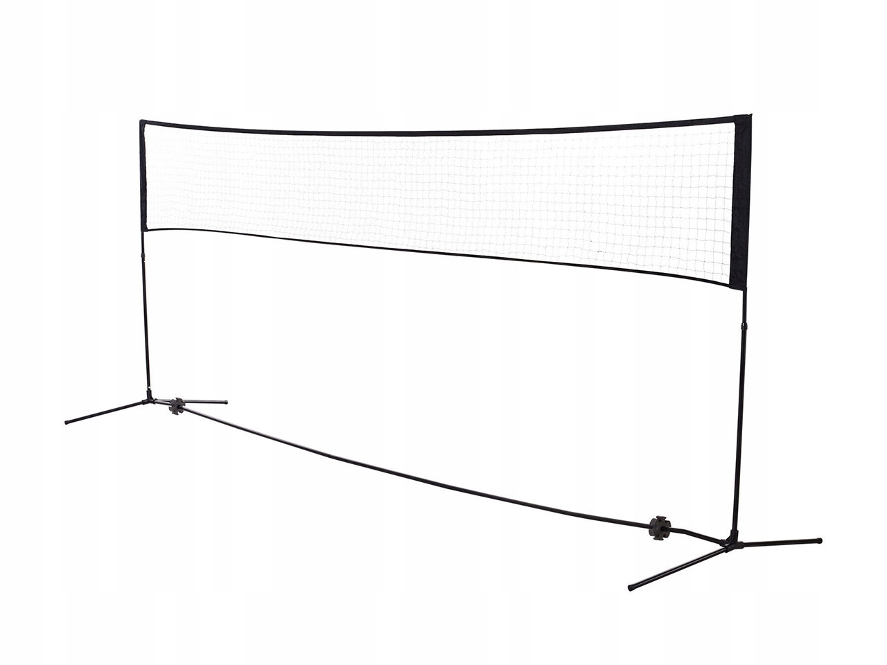 Siatka do babingtona siatkówki regulowana wysokość 400 cm x 158 cm x 103 cm