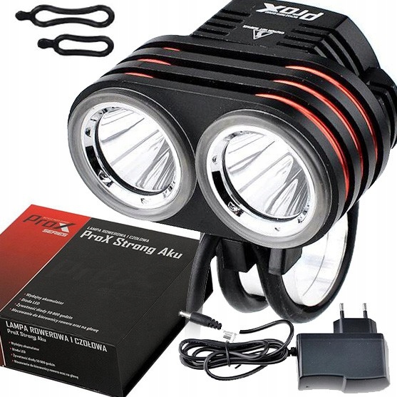 Lampa Przednia Prox Avior II 2XCREE 2000LUM Akumulator