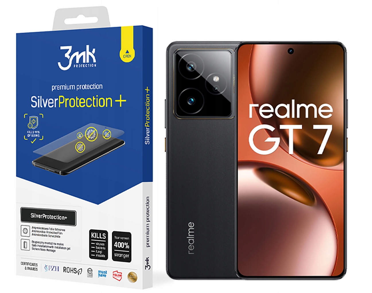 Fólie Silver Protect+ 3MK pro Realme Gt 7