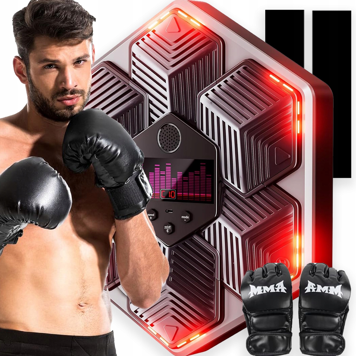 Music Boxing Maszyna Do Boksu Muzyczna Treningowa Bluetooth Gra Dla Dzieci