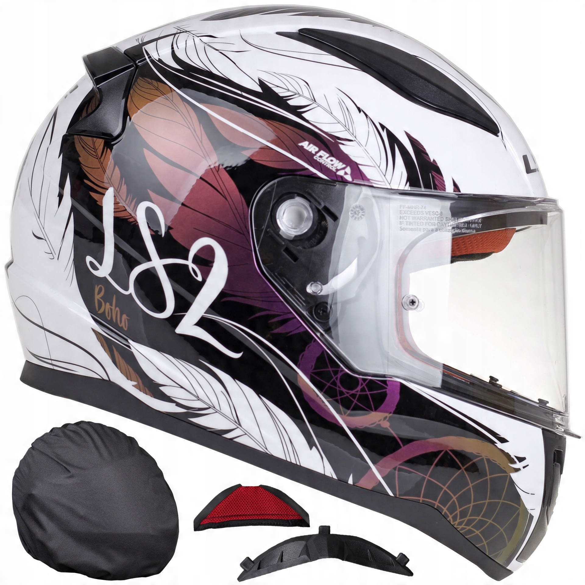 

LS2 FF353 Rapid Boho Kask Motocyklowy Gratisy