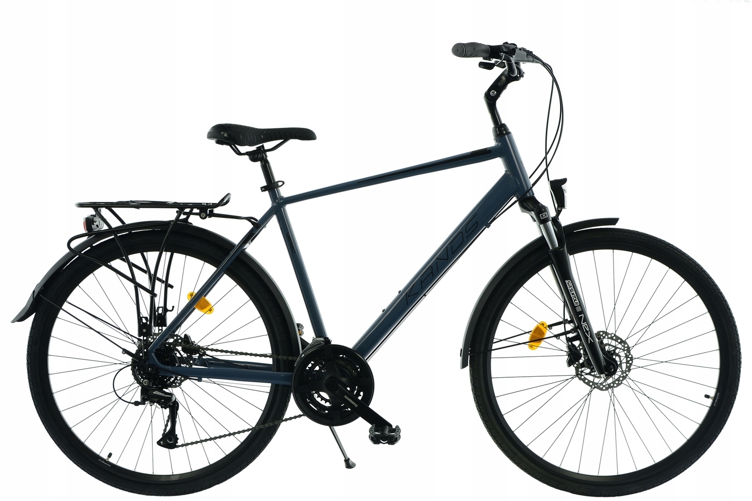 Rower Trekkingowy Kands 28 Verso V1 r19' ciemniebie SHIMANO HYDRAULIKA r25M