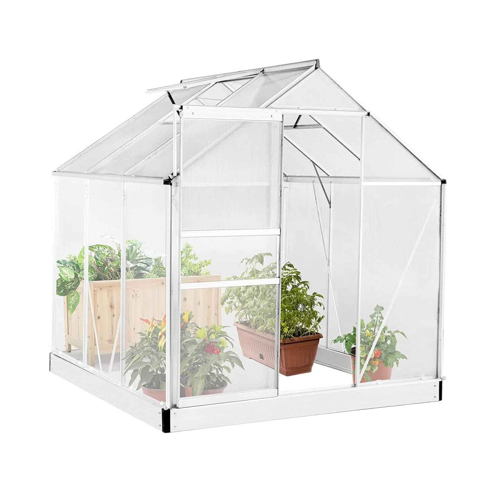 OGRODOWA SZKLARNIA POLIWĘGLANOWA 310 x 190 x 195 RAMA ALUMINIOWA Długość (cm) 300 cm