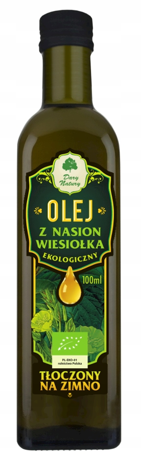 Levně Olej ze semen pupalky lisovaný za studena Bio 100 ml Dary Natury