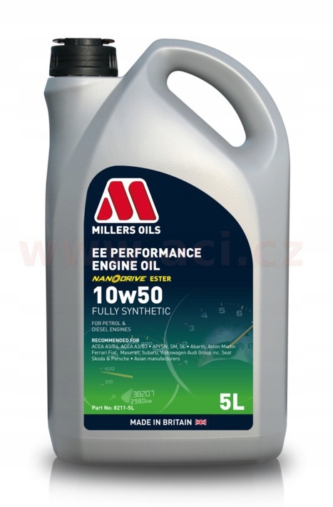 Millers Oils Ee Performance 10w50 5l 82115