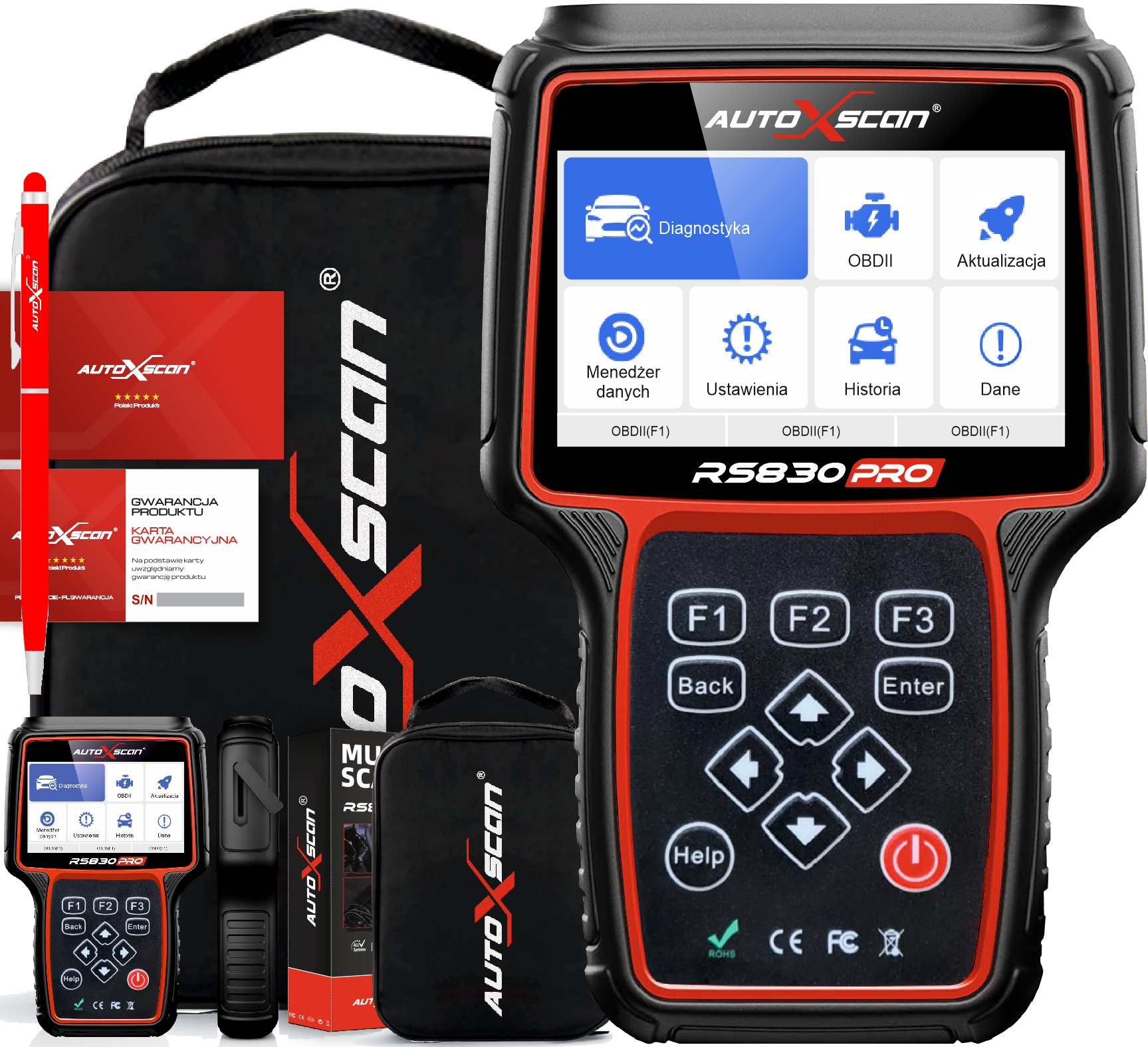 Diagnostický Nástroj RS830Pro Všetky značky Full Bezplatné Aktualizácie Pl