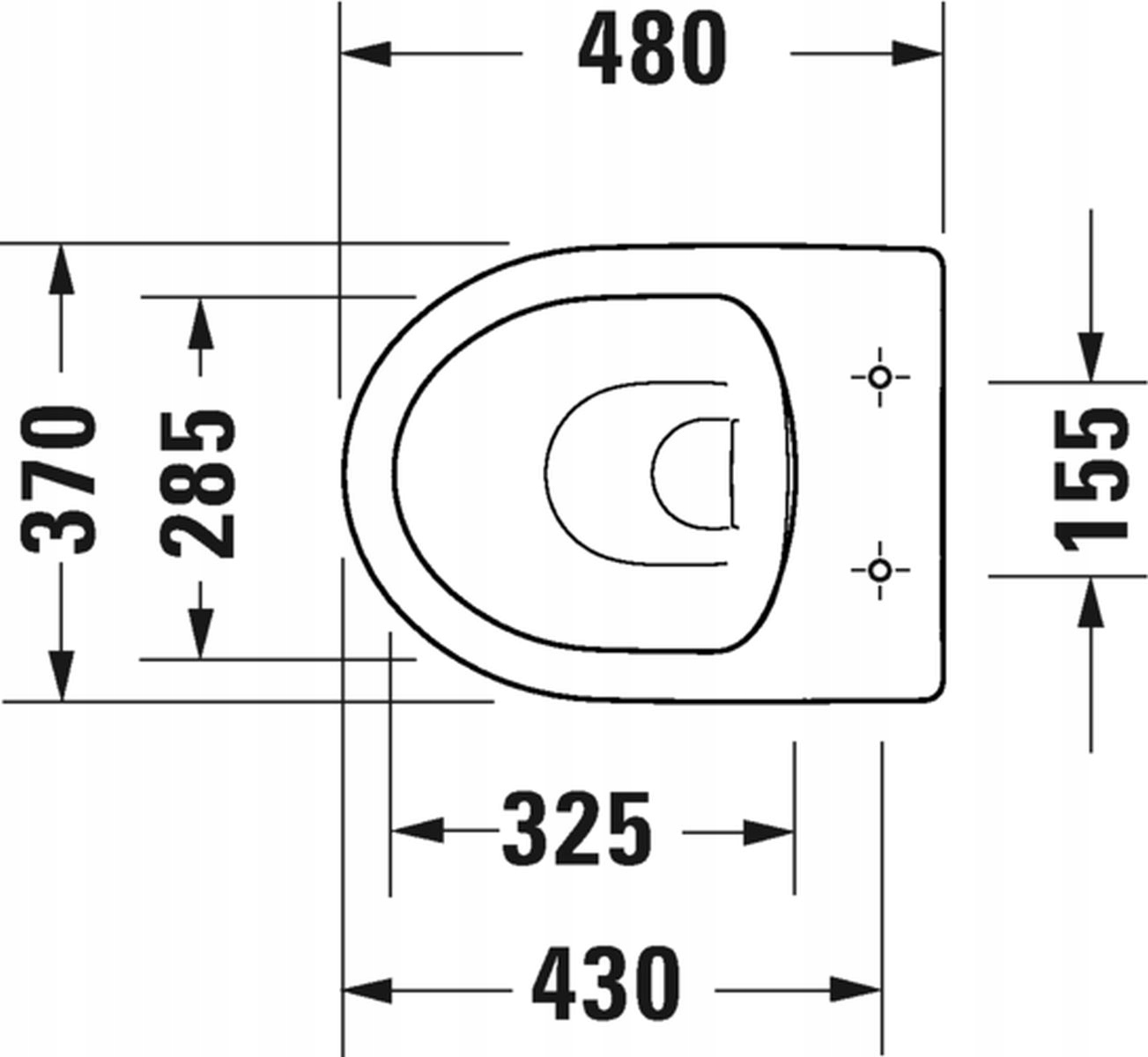 MISKA WC STOJĄCA SEDES RIMLESS BIAŁA DURAVIT NO.1 Stan opakowania oryginalne
