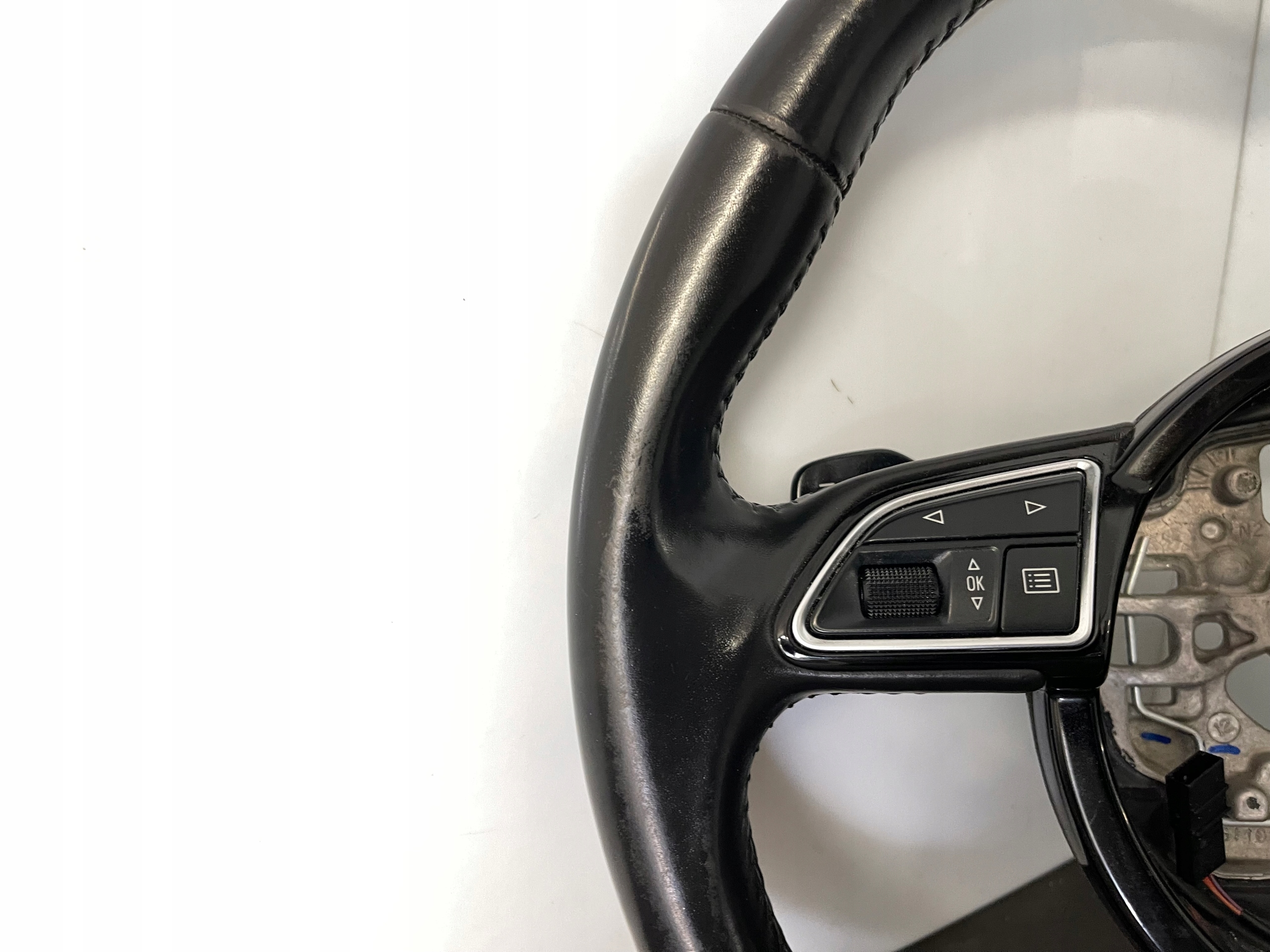 AUDI A6 C7 4G0 steering wheel, leather with shifting 4G0419091S SOUL nice
