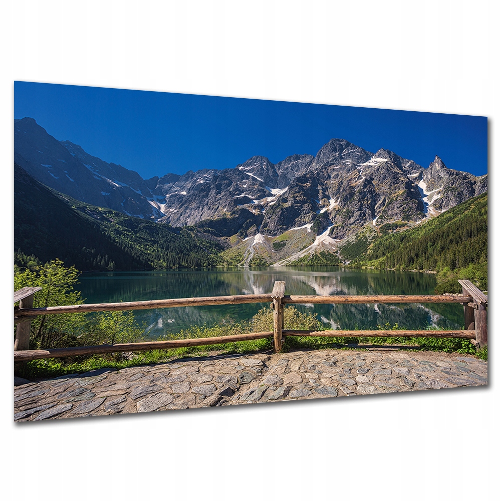 

Obraz Tatry Pejzaż w11- 120x80cm góry morskie oko