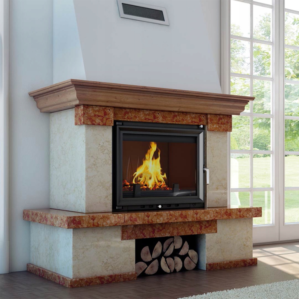 Kominek Stalowy Płaszcz wodny MAJA 8 kW KRATKI Ekoprojekt Marka Kratki