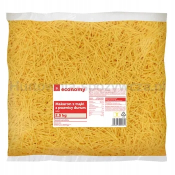 Levně Tge Těstoviny Nudličky Durum 2,5 kg