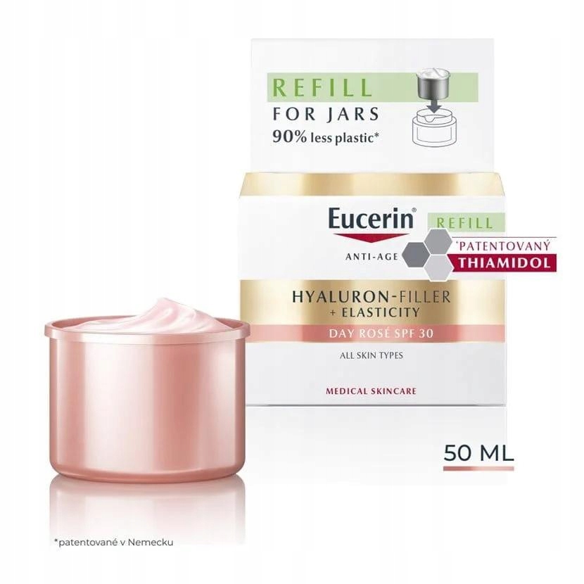Eucerin Hyal-filler+elast d.kr. Rosé SPF30 Wkład Uzupełniający 50ml