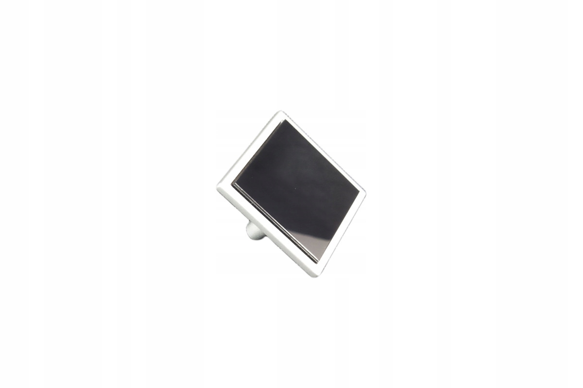 

Gałka meblowa 01 aluminium/czarny połysk 32mm
