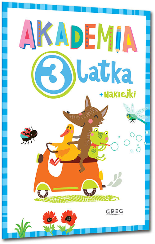 Akademia 3-latka + naklejki