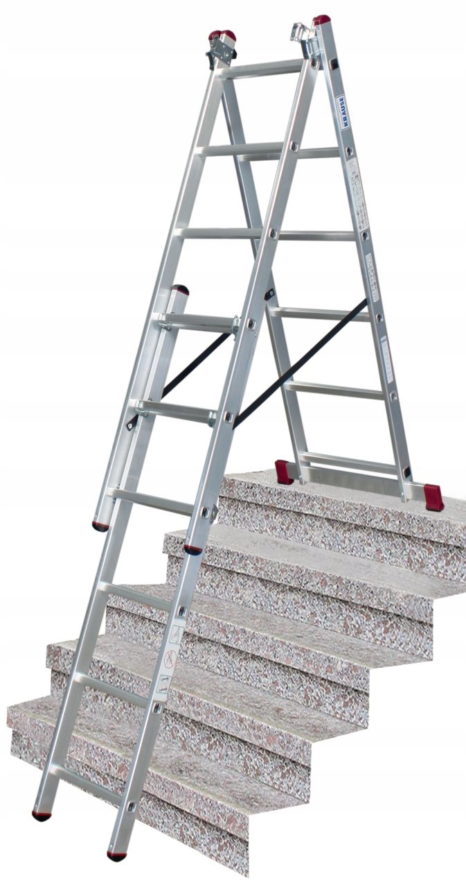 

Drabina wielofunkcyjna na schody Krause Corda 3x6