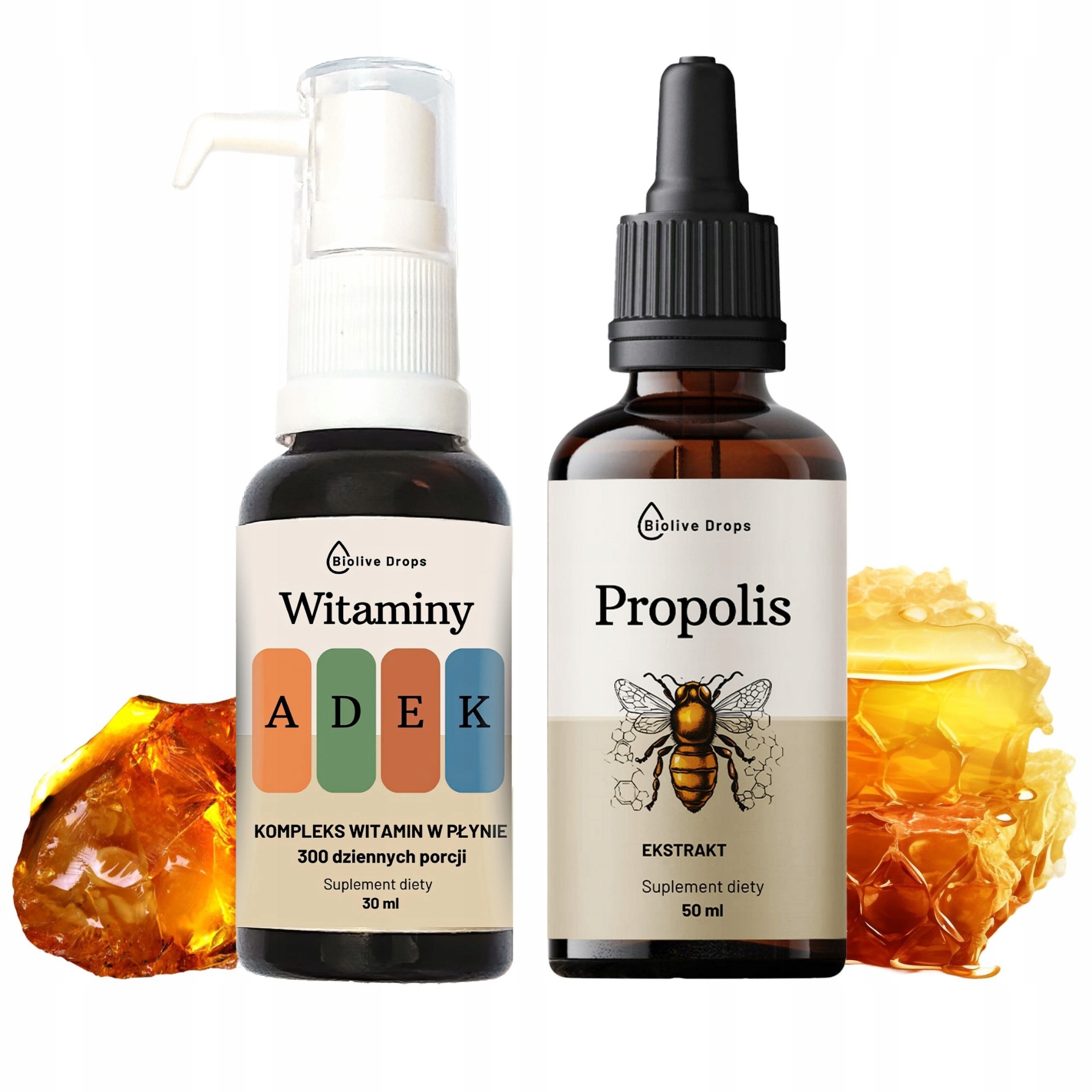 Levně Propolis Bezalkoholový Kapky Extrakt Podpora Imunity Adek