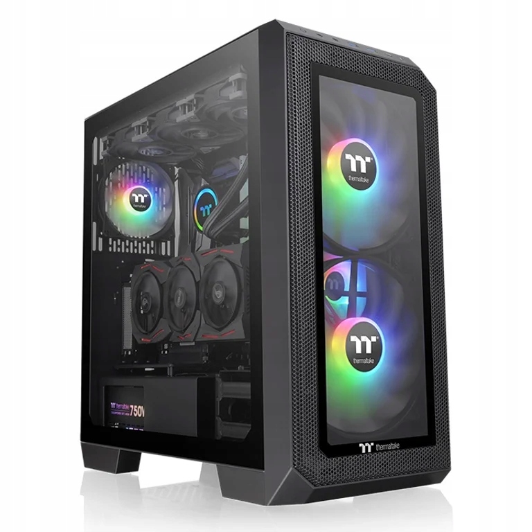 Obudowa Thermaltake View 300 MX Midi Tower Czarny Argb Szkło