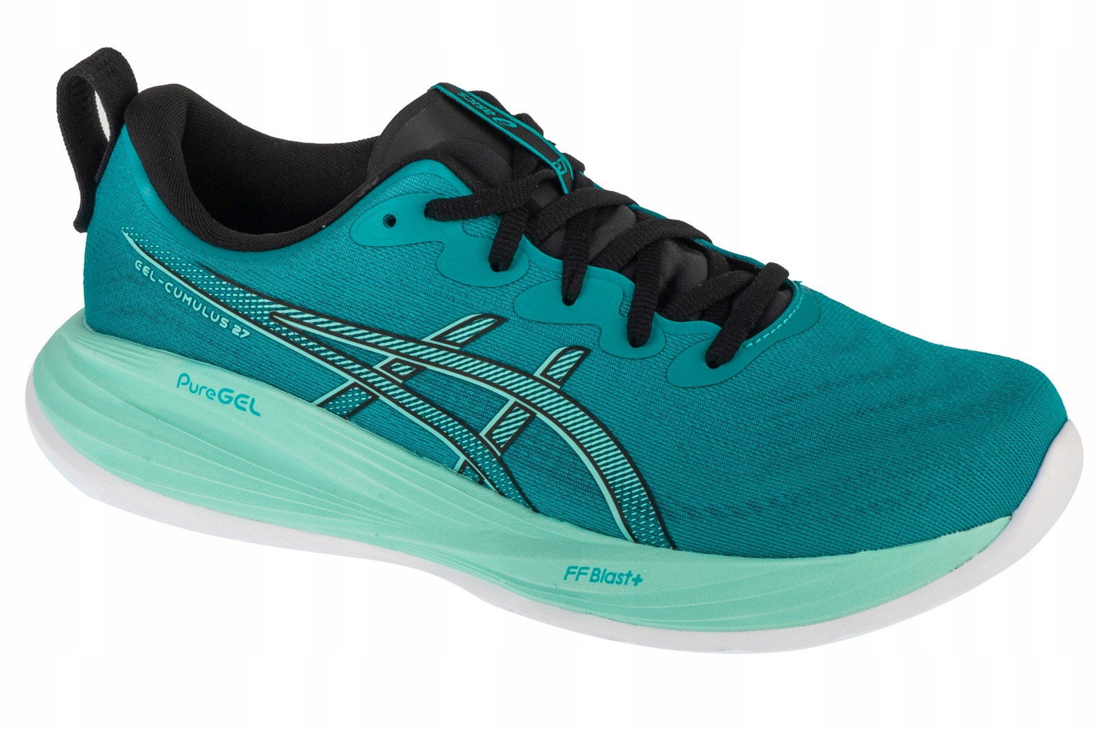 Asics Gel-cumulus 27 (44) Buty Do Biegania Męskie Tkanina Niebieski