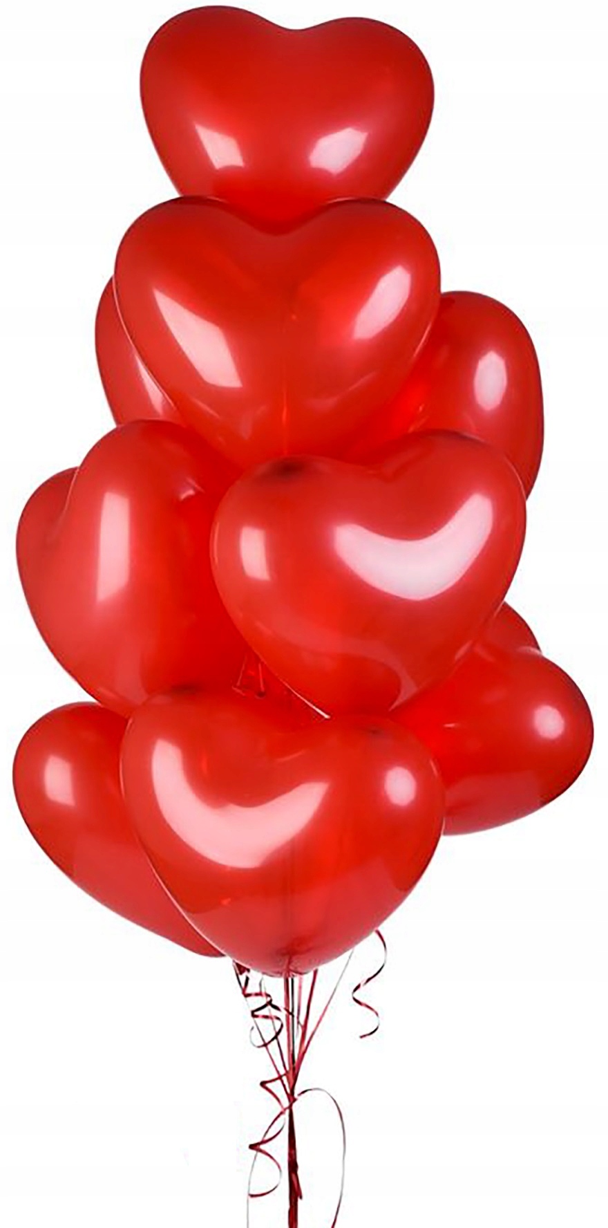 

Balony Serca Czerwone Walentynki 16cali 40cm 10szt