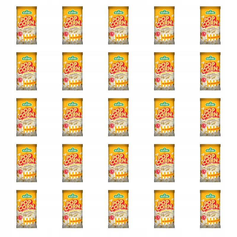 Kupiec Popcorn s máslovou příchutí 80 g X25