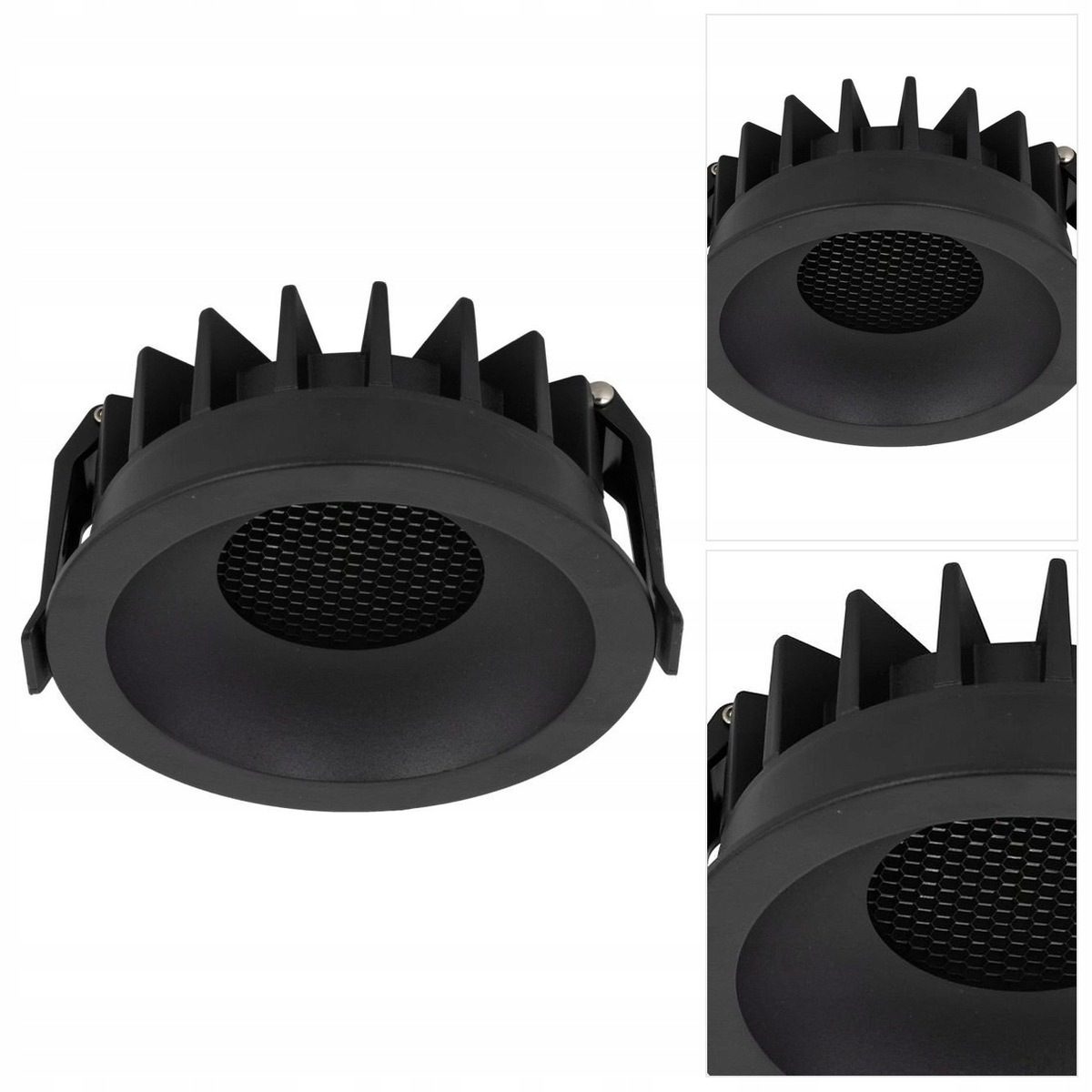 Černé zapuštěné svítidlo Nexus Led 18W moderní do obývacího pokoje Tk Lighting