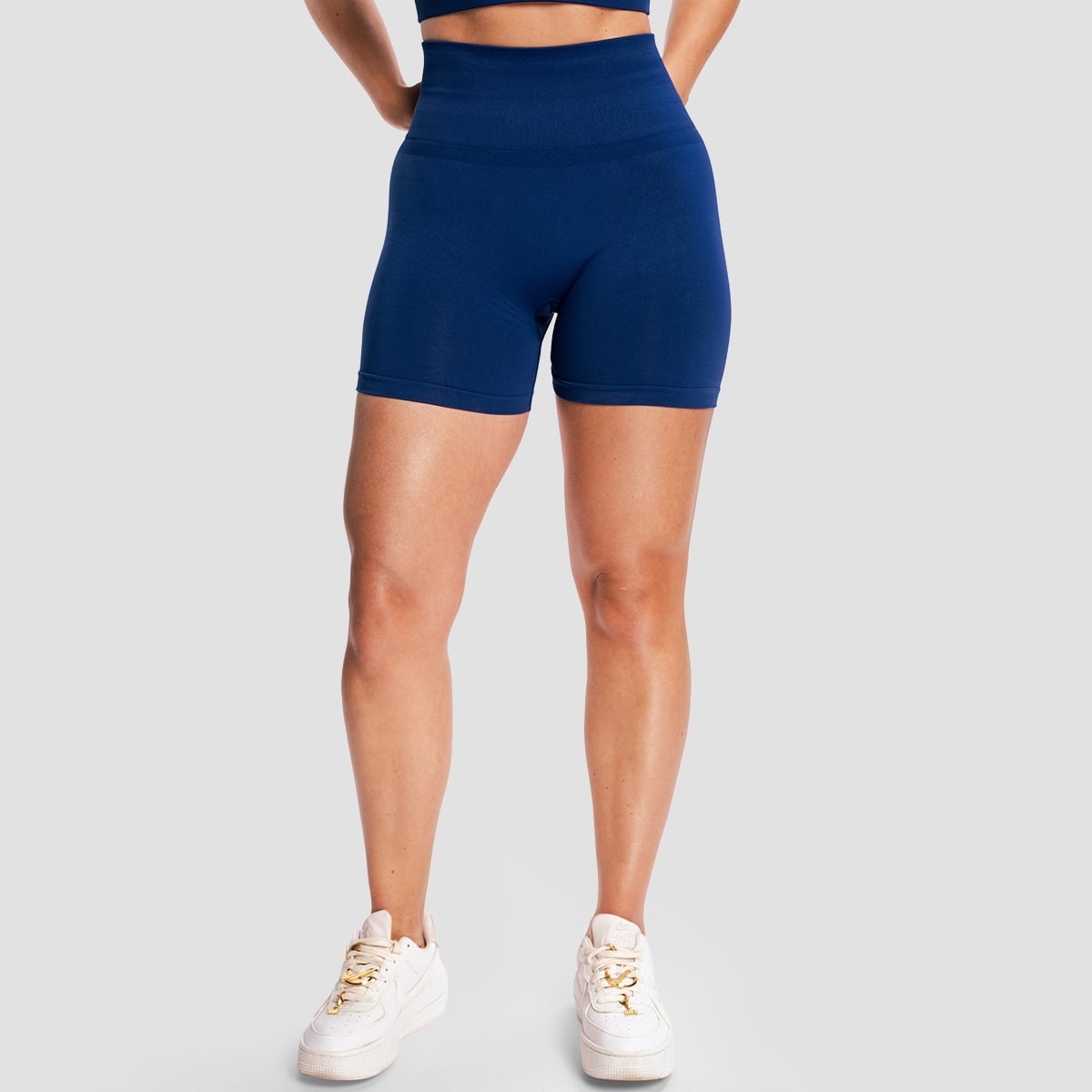 GymBeam Damskie szorty Sculpt Seamless Navy L