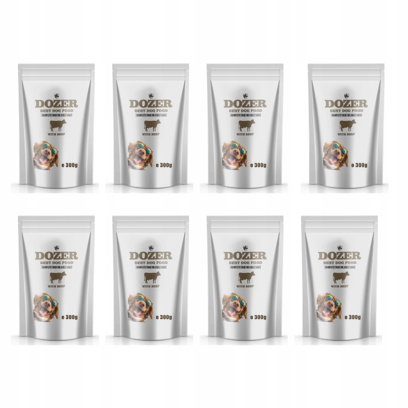 Levně Dozer Vlhké krmivo Hovězí maso Classic Premium 24x300 g