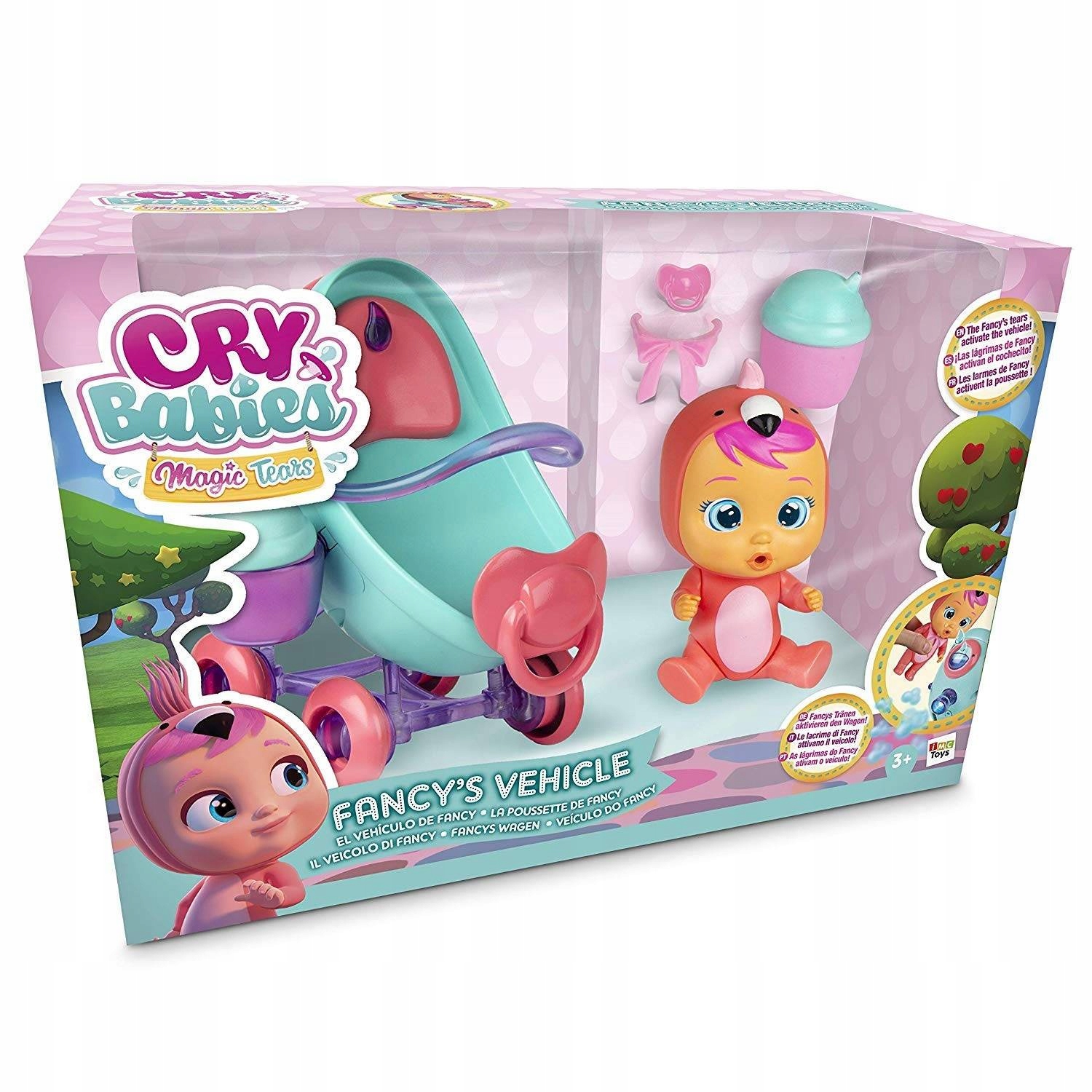 CRY BABIES WÓZEK FANCY LALKA PŁACZĄCY BOBAS MAGIC Kod producenta IMC097957