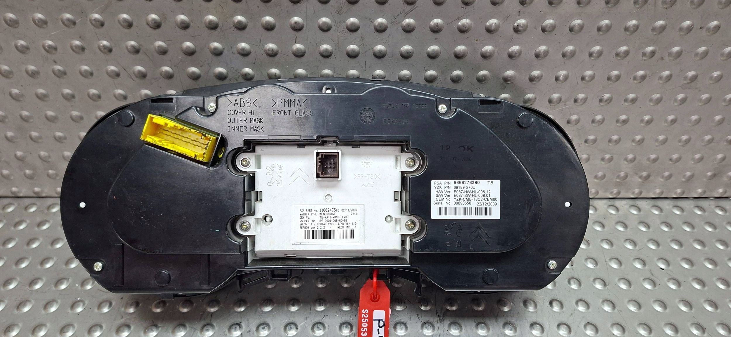 dials 9666247580 PEUGEOT 5008 1.6 HDI 2009