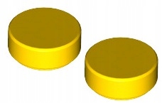 

Lego Płytka Płaska 1x1 Żółta (98138/6284577) 2szt