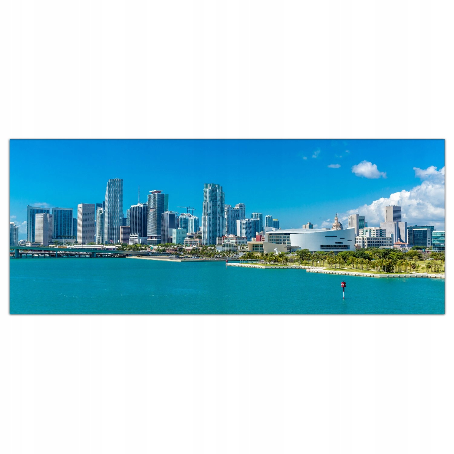 

Obraz Szklany Foto-obraz Miami Miasto Usa 125x50