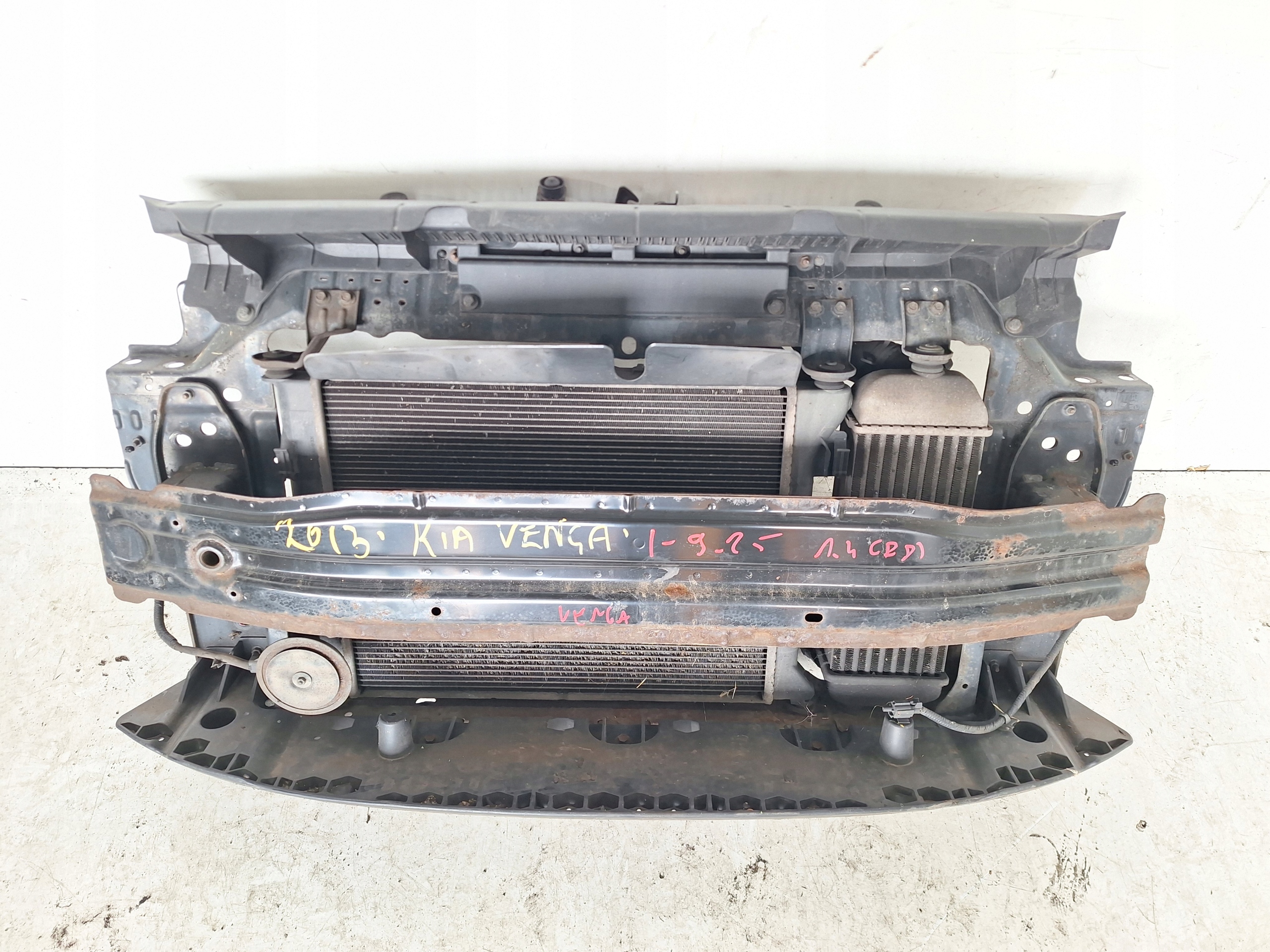 KIA VENGA 09-13 support panel for radiators 1.4 CRDI