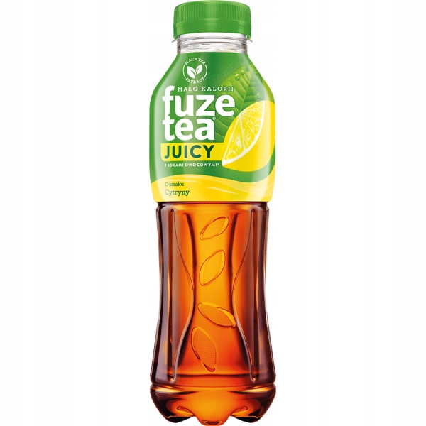 Levně fuzetea Neperlivý nápoj s citronovou příchutí 12 x 500 ml