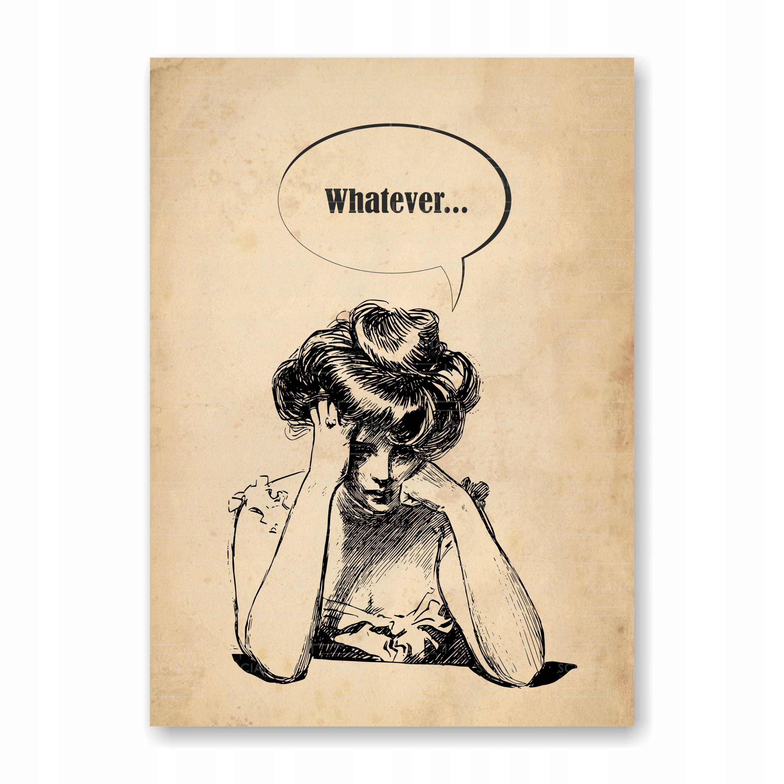 PLAKAT NA ŚCIANĘ 30x40cm -RETRO VINTAGE 109 wzorów