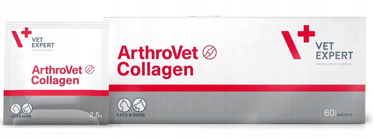 Vetexpert Arthrovet Collagen 60 Saszetek na stawy