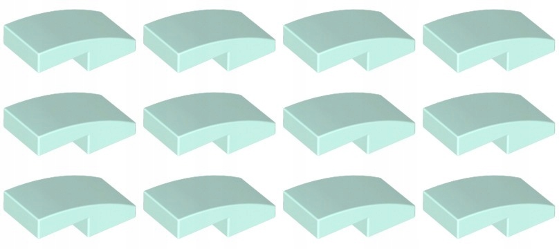 

Lego 11477 Skos 2x1 light aqua (4g) 12 szt.