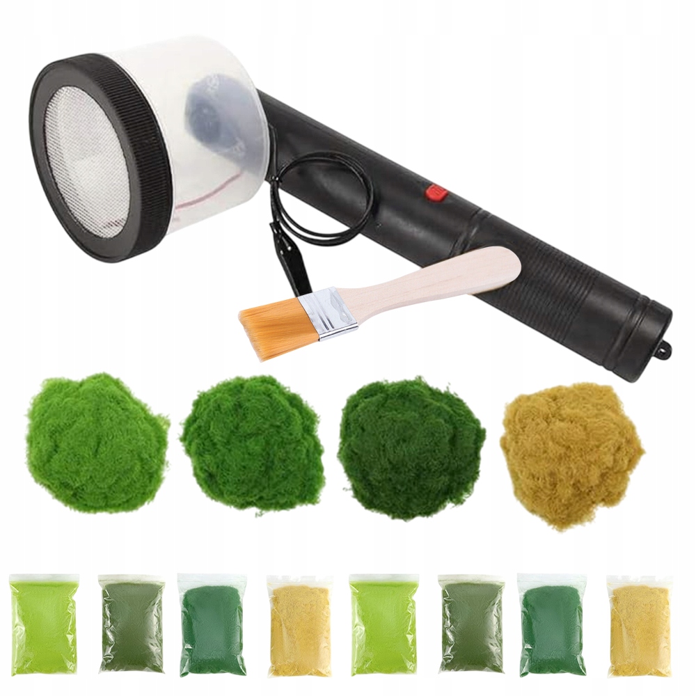 Elektrostatický Statický Sadbovač, Aplikátor Na Trávu, Scénáře Diy