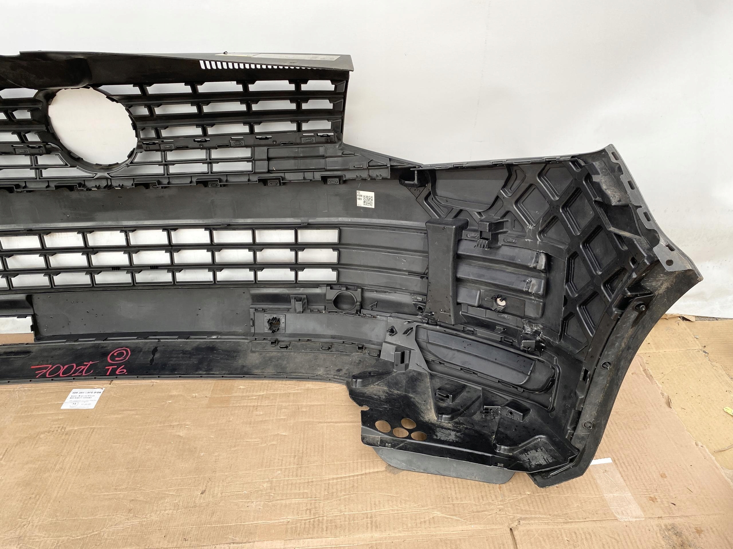 VW T6 Transporter 15- front bumper PDC front 7E0807221D