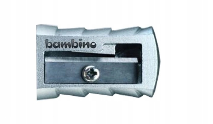 

Metalowa pojedyncza temperówka Bambino