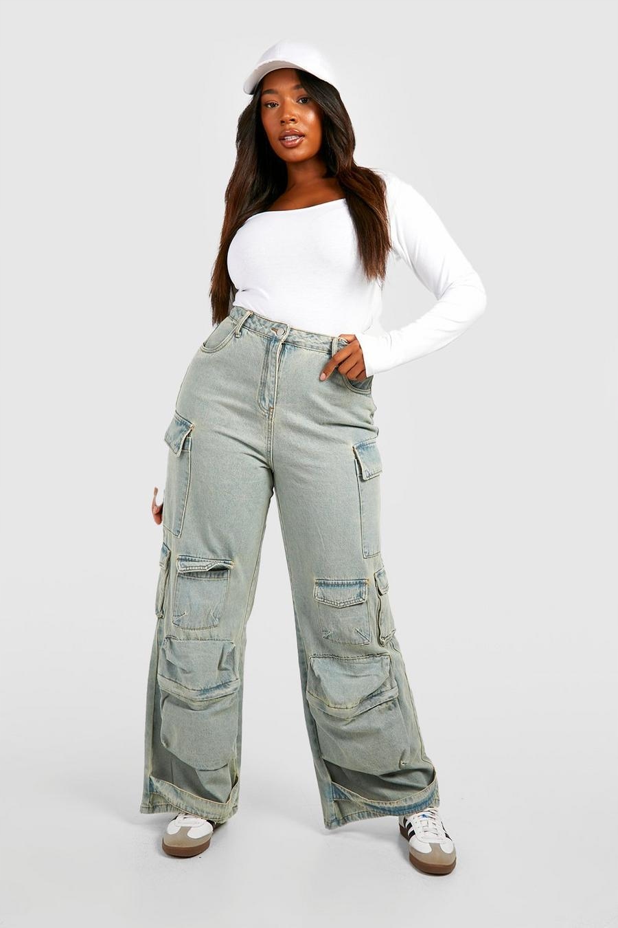 4F1B57 A02 BOOHOO PLUS BIAŁE BODY Z DŁUGIM RĘKAWEM 5XL Rozmiar 5XL (50)