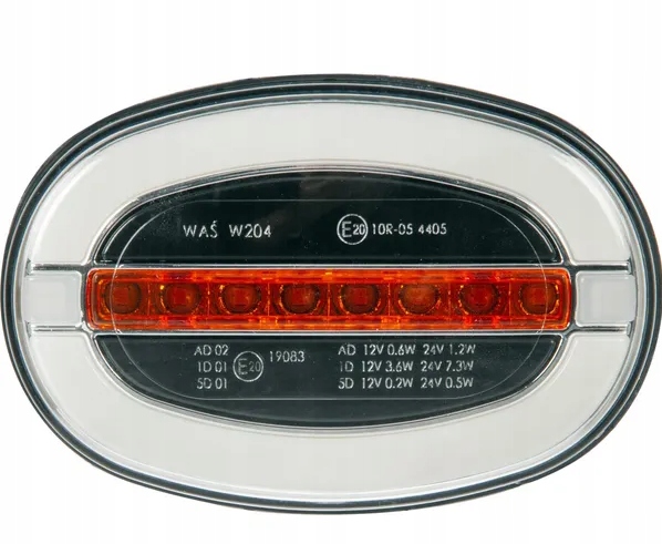 LA80034 - 12-24V динамическая светодиодная передняя лампа