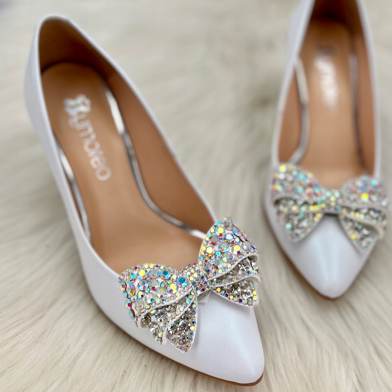 Klipsy kokardy TYMOTEO LOVE T39 Multikolor