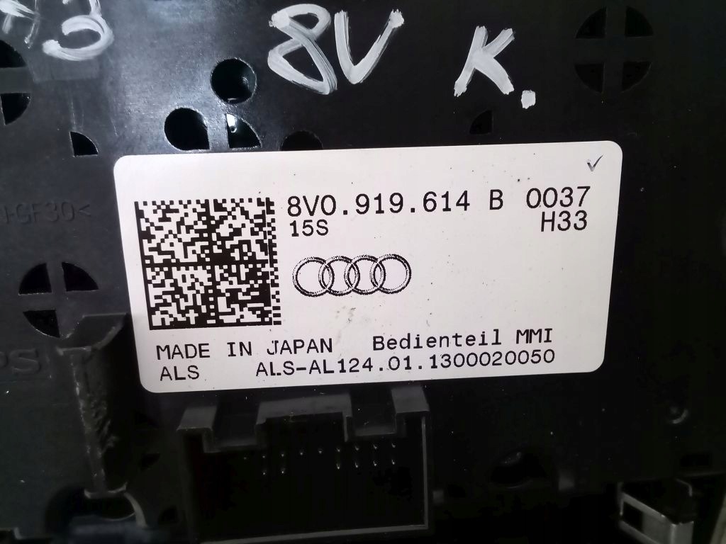 Audi A3 8V panel ovládania 8V0919614B