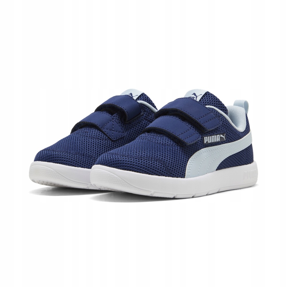 Buty dziecięce sportowe Puma Courtflex V3 Mesh 39808519 niebieskie 29