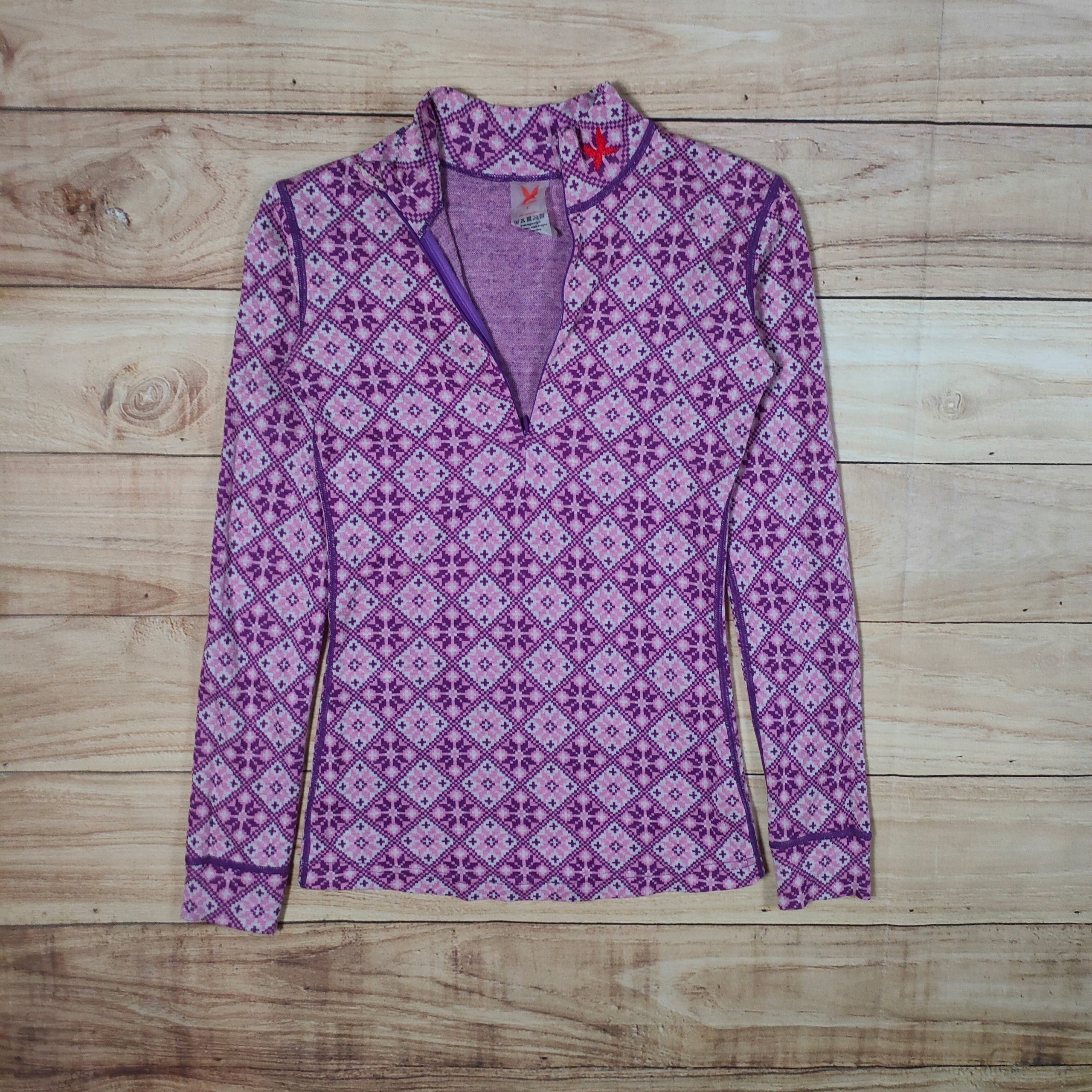 KARI TRAA Bielizna Termo 100 % Wełna Merino Wzór Logowana r. S Kod producenta Kari Traa