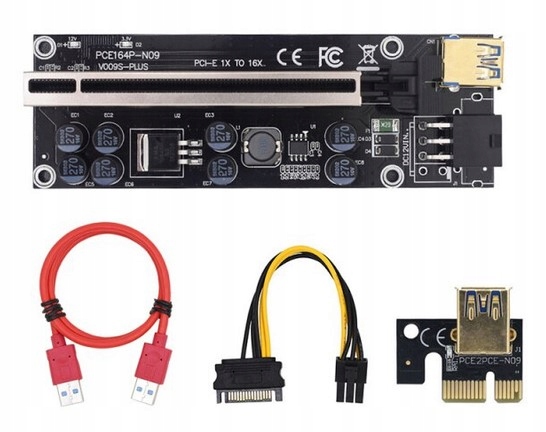RISER 009s PLUS GOLD PCIE USB 3.0 ETH - MODEL 2021