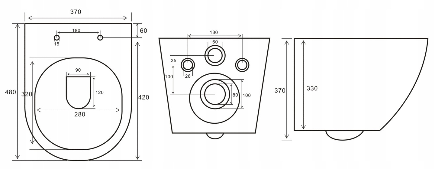 MISKA MUSZLA WC PODWIESZANA ARBO SLIM LINE CZARNY ZŁOTY DESKA W/O ŁW EAN (GTIN) 5904139251829