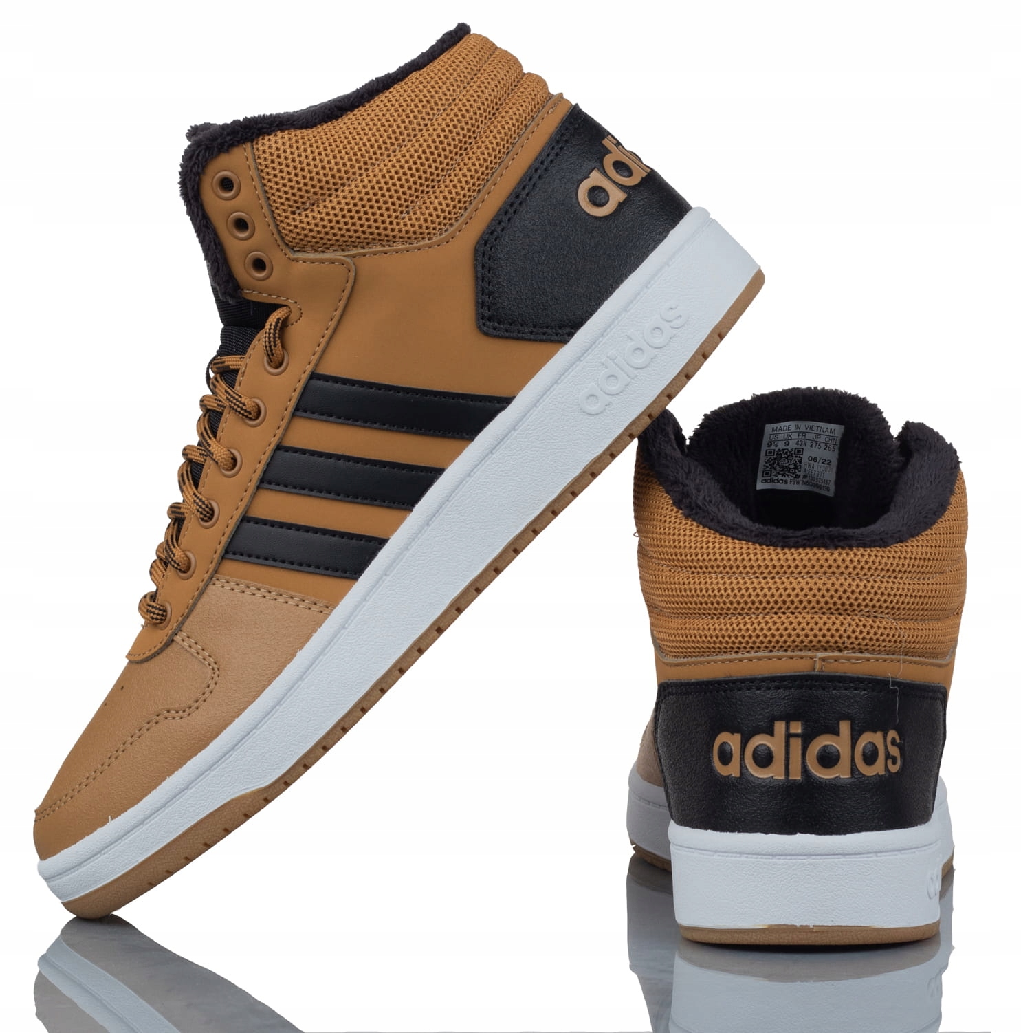 Pánské boty Adidas Hoops Mid EE7371 Vel 38